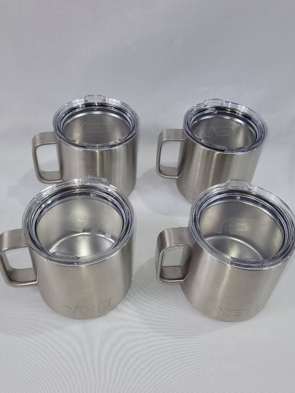 Yeti Stainless Steel 4" Coffee Travel Mug 14oz Set 4 Camping Hot Cold Carafe Cup
